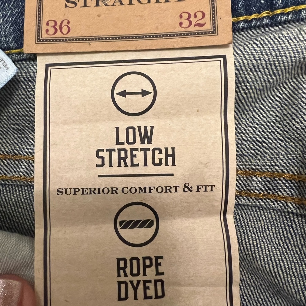 Ralph Lauren Men's Slim Jeans in Faded Blue - Picture 4 of 4